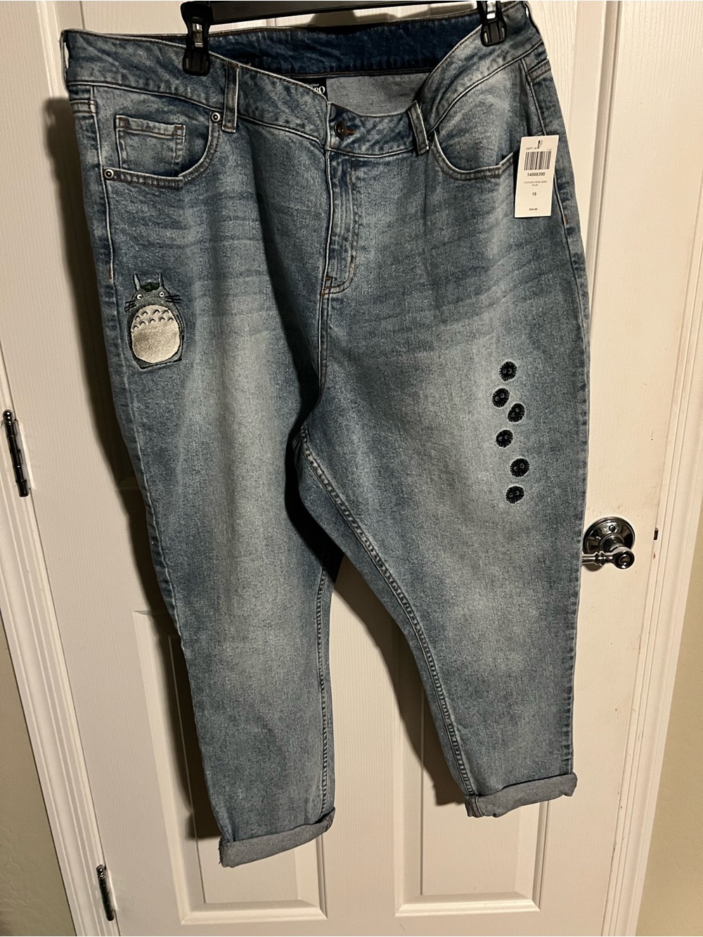 Totoro mom jeans plus